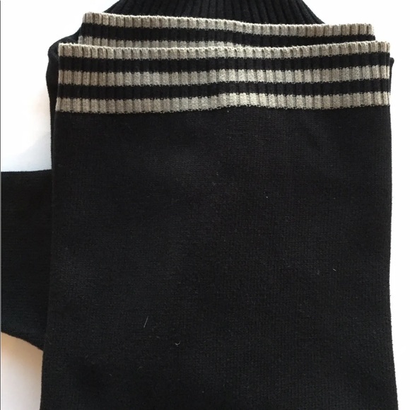 Dockers Men’s Half Zip Sweater Black Tan Large Cotton - Picture 10 of 16